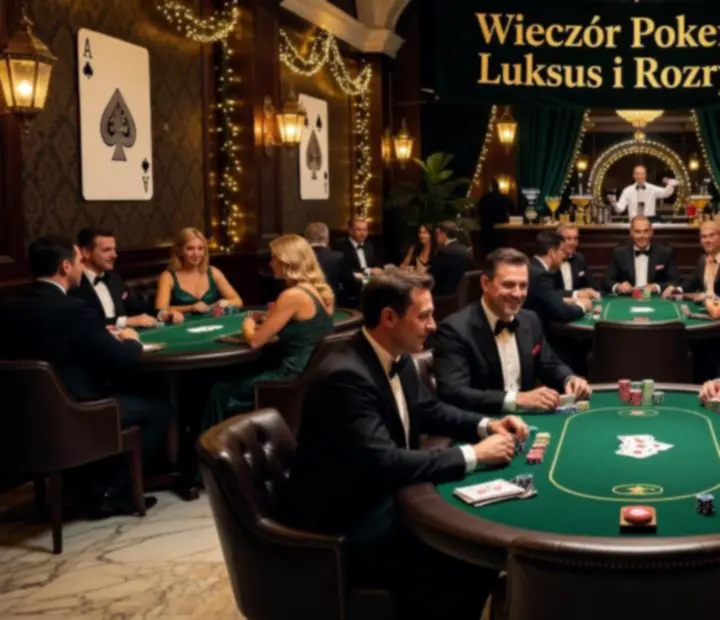 Galeria wrażeń z tematycznego wieczoru w Pola Stelvio, łączącego fine dining i pokerowe stoły
